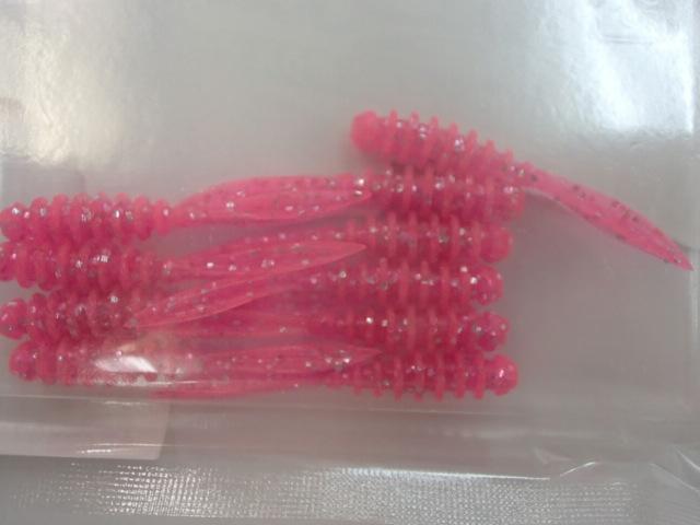 ペケリング2.0"グローピンクシルバーフレーク