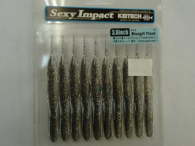 セクシーインパクト3.8"#418ブルーギルフラッシュ
