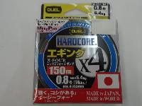 ハードコアX4エギング150m0.8号MP