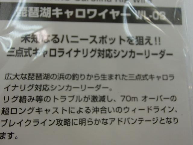 琵琶湖キャロワイヤーWL-03/20cm