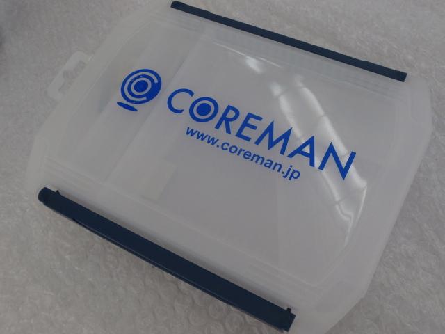 コアマンダブルオープンルアーケース#001クリア