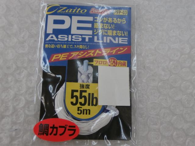PEアシストライン55lb5m