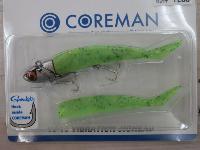 VJ-16バイブレーションジグヘッド#048シルバーヘッド/パニックグリーン