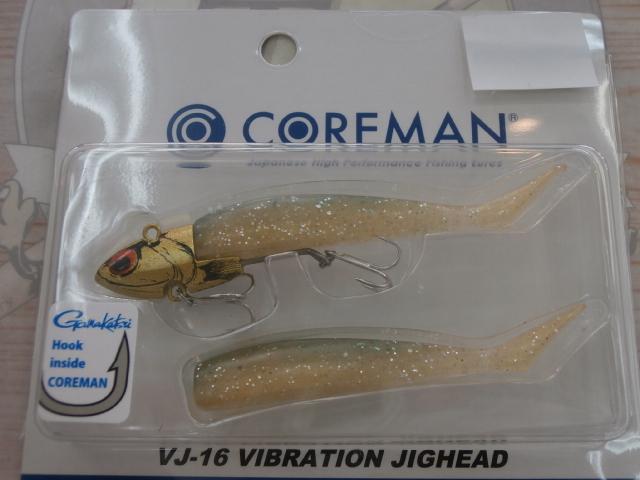 VJ-16バイブレーションジグヘッド#046ゴールドヘッド/シャローイワシ