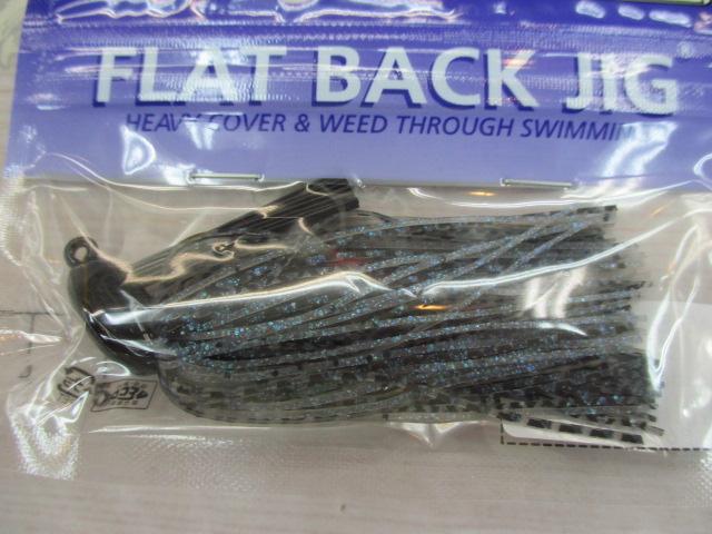 フラットバックジグ3/8oz#58ブルースモーク