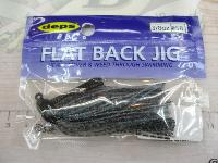 フラットバックジグ3/8oz#58ブルースモーク