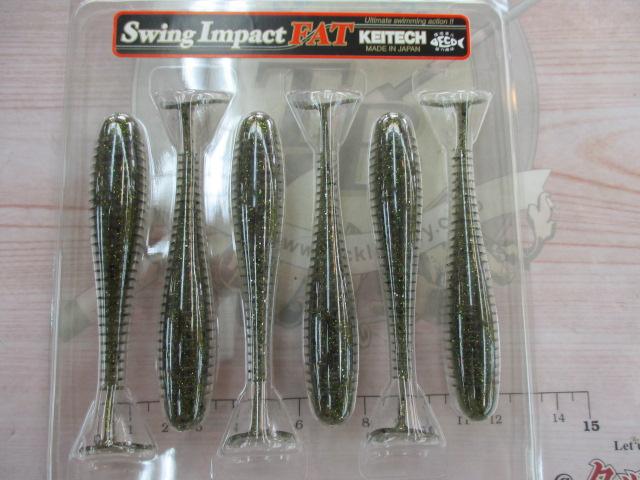 スイングインパクトファット3.8"#416シルバーフラッシュミノー