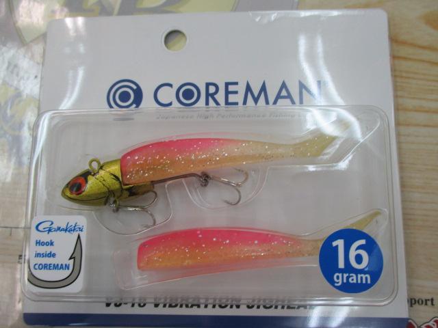 VJ-16バイブレーションジグヘッド#054ゴールドヘッド/ゴールドピンク