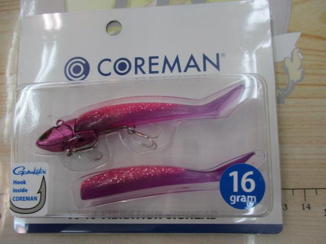 VJ-16バイブレーションジグヘッド#058ピンクヘッド/ケイムラパープルピンク