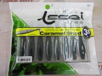 キャラメルシャッド3.5"#31グリパンブルーフレーク