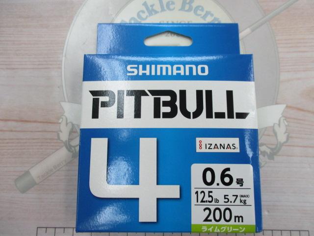 ピットブル4/200mライムグリーン0.6号PL-M64R