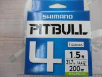 ピットブル4/200mライムグリーン1.5号PL-M64R