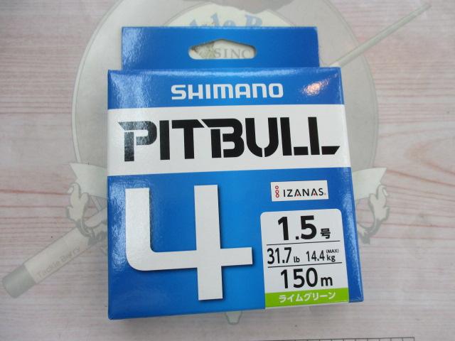 ピットブル4/150mライムグリーン1.5号PL-M54R