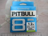 ピットブル8/200mライムグリーン1.2号PL-M68R