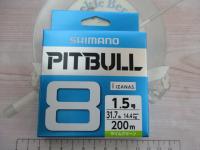 ピットブル8/200mライムグリーン1.5号PL-M68R