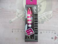 ビッグバッカージグ60gグローピンク&パープル/レンズホロ