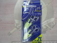 ジグパラワインドスリムヘッドJPWSH-3/4SGL超夜光