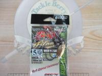 ワーム230Gマキサスブレードゴールド5g#5/0