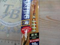 マキジグスロー20#077ゼブラレッドゴールド