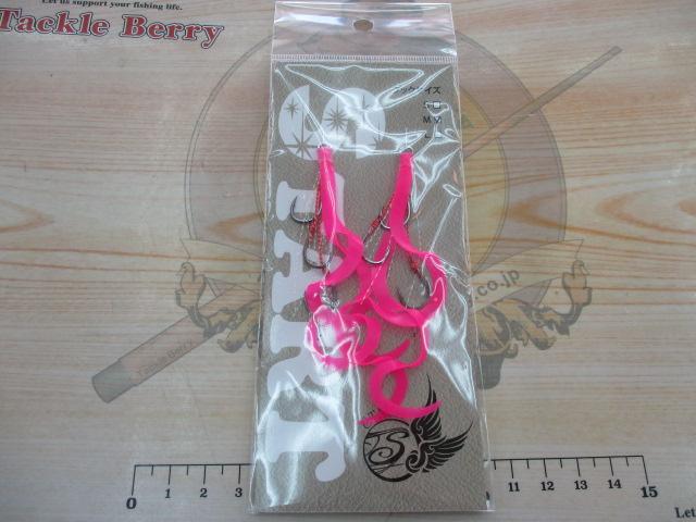 替ユニットトリプルフックショートカーリーM#28ピンク