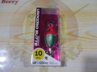 ウロコスッテ10号#010赤/緑オイル