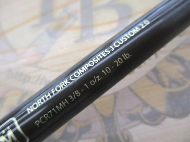 ノースフォークコンポジット】J custom 2.0 PCR71MH