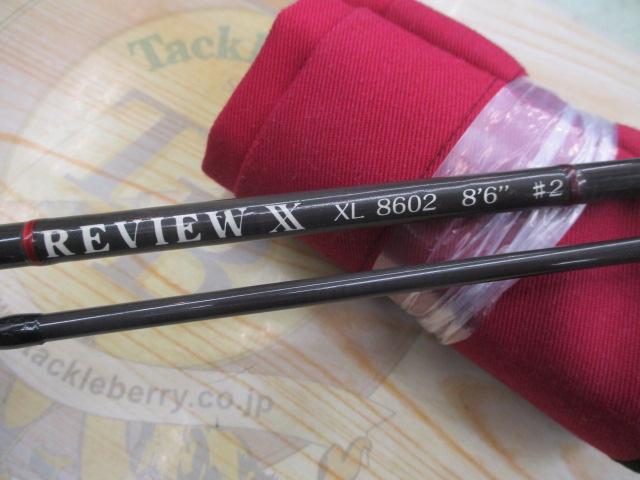 ロッドREVIEW XX  XL8903 リール REVIEW TL−Ⅱ ロッドREVIEW XX XL8903 リール REVIEW TL−Ⅱ（リールシート