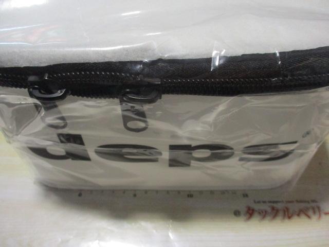 デプスツールバッグLホワイト/ブラック