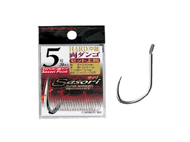 サソリハード中軸両ダンゴセット上鈎6号