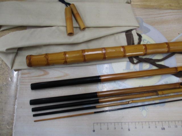 Partridge of Redditch 渓流竿 8' 7\" #4/5 渓流竿 超硬 振出 カーボンロッド 老鬼 ブルー 4.8m