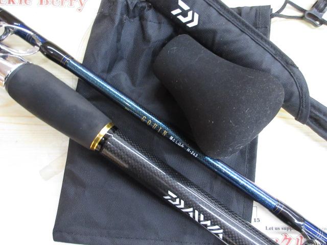 DAIWA ダイワ GOUIN ゴウイン 落とし込みロッド　H-243 Amazon | ダイワ(DAIWA) 船竿 ゴウイン落とし込み H-243・J