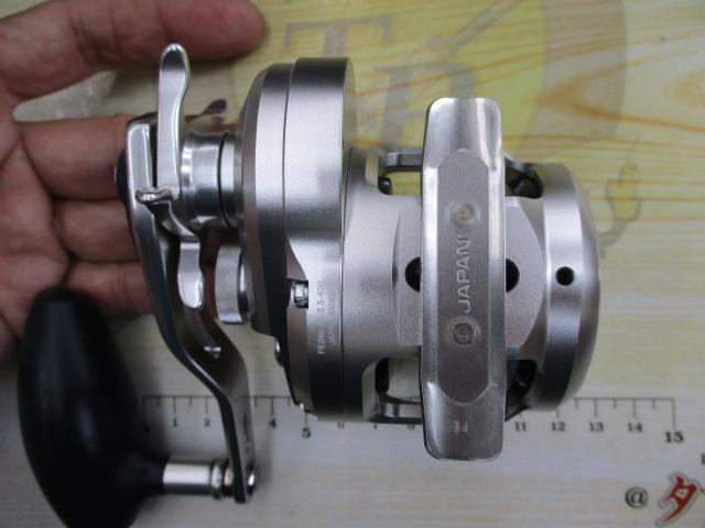 SHIMANO - カズ　17オシアジガー1500PG、FRレバー、ライン2号/200m　中古 SHIMANO - カズ 17オシアジガー1500PG、FRレバー、ライン2号