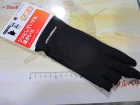 レイヤーテックインナーグローブ3本CTブラックL