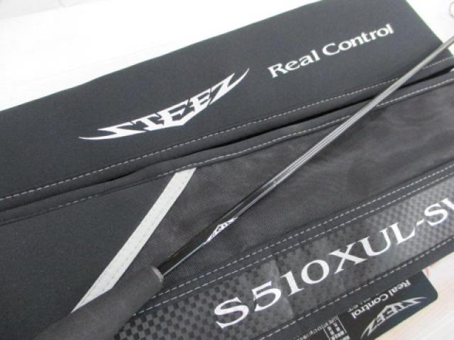 未使用品　ダイワ スティーズ リアルコントロール S510XUL-SV・ST ダイワ バスロッド スティーズ リアルコントロール S510XUL-SV