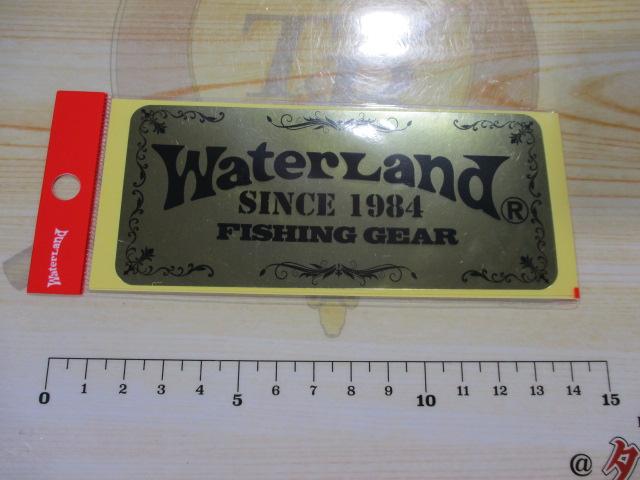 ウォーターランドステッカーSゴールド・シルバー(2枚入)