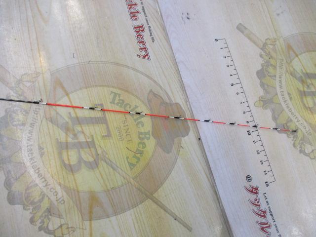 イカダ竿カスタム替え穂先カスタムKアクション5