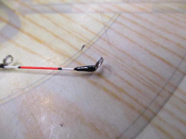 イカダ竿カスタム替え穂先カスタムKアクション5