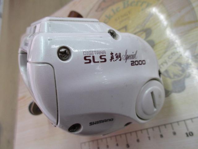 シマノ デジタナSLS 真鯛スペシャル 2000 タナピタ ベイトリール 美品 シマノ デジタナSLS 真鯛スペシャル 2000 ベイトリール 船用 美