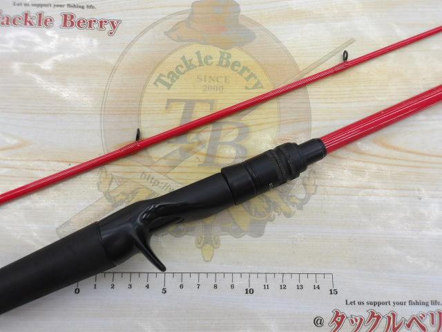 バスロッド BC-65M-2 赤 6フィート ロッドケース付き ジャッカル (JACKALL)BPM BC-65M-2 - WindySide ウィンディー