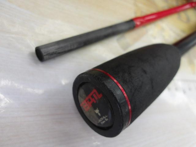 バスロッド BC-65M-2 赤 6フィート ロッドケース付き バスロッド BC-65M-2 赤 6フィート ロッドケース付き BPM BC-65M