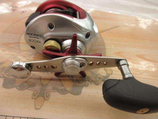 シマノ09バイオクラフトクイックファイヤー300XH タイプG【訳あり品】
