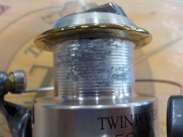 Shimano 98 Twin Power 5000H スピニングリール Shimano 98 Twin Power 5000H スピニングリール Shimano 98 Twin