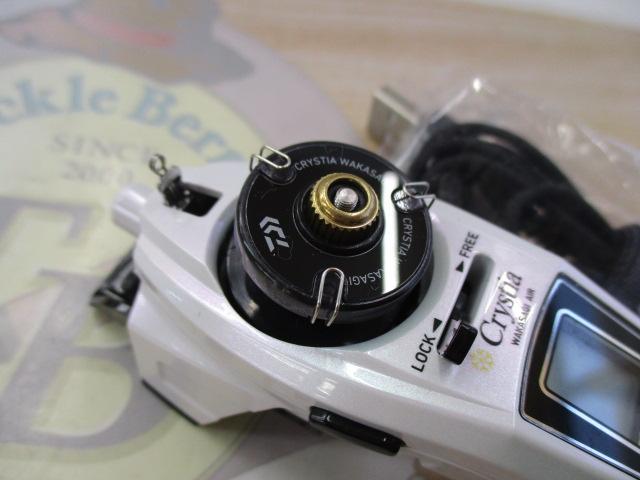 クリスティア ワカサギAIR電動リール パールホワイト