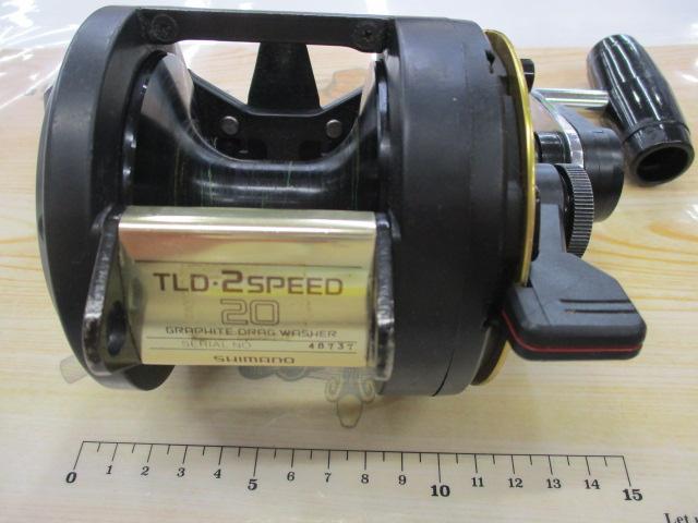 【Shimano TLD 2 SPEED 20 電動リール】 Shimano TLDIIA Lever Drag Trolling Reels - TackleDirect