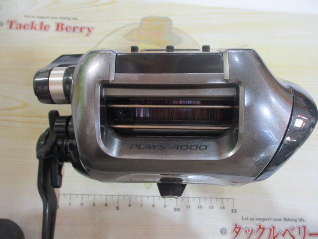 シマノプレイズ4000中古品 Yahoo!オークション -「plays 4000」(シマノ) (電動)の落札相場