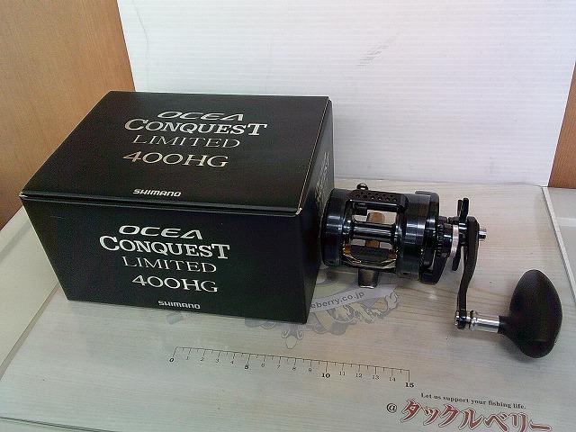 SHIMANO - 【ピッコロ　新古品!オシア コンクエスト リミテッド 400HG】 シマノ(SHIMANO) 19 オシアコンクエスト リミテッド 400HG(右