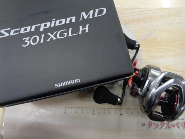 シマノ 25 スコーピオン MD 301XG LEFT 左 リール ベイト ( 2025