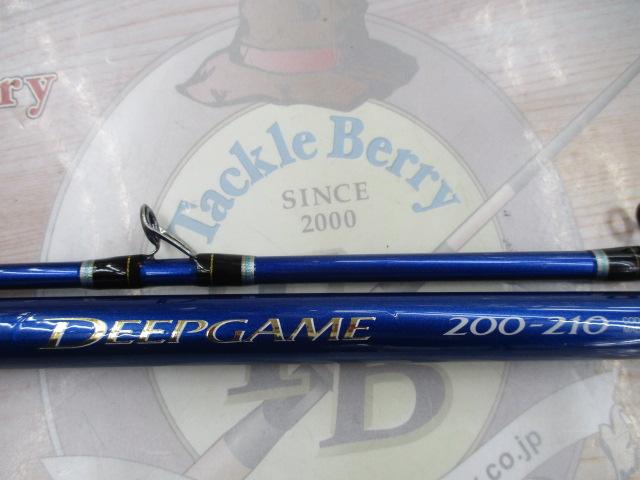 ディープゲーム 200-210｜＠ベリーネット 日本最大新品中古釣具WEBショップ