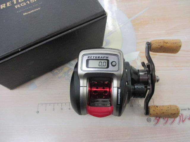 マイクラ 人気アイテム 新品未使用品】メガバス リトグラフRG15R（右巻き Ito リール