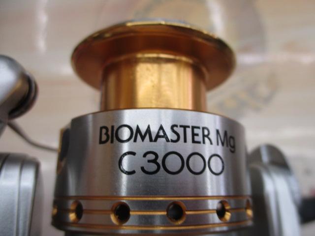 [美品]SHIMANO C3000 スピニングリール 06バイオマスターmg シマノ(SHIMANO) 06 バイオマスターMg C3000 ｜アウトドア用品